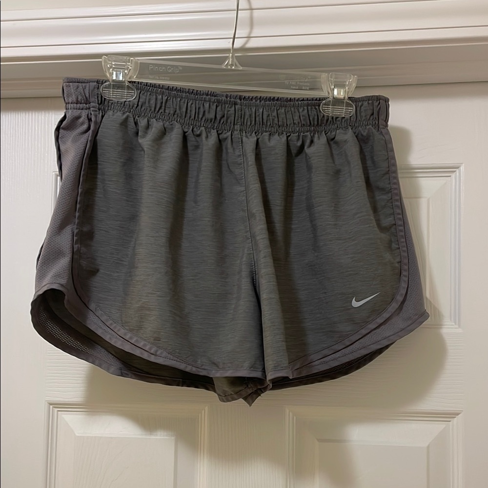 Nike Women's Gray Athletic Running Shorts